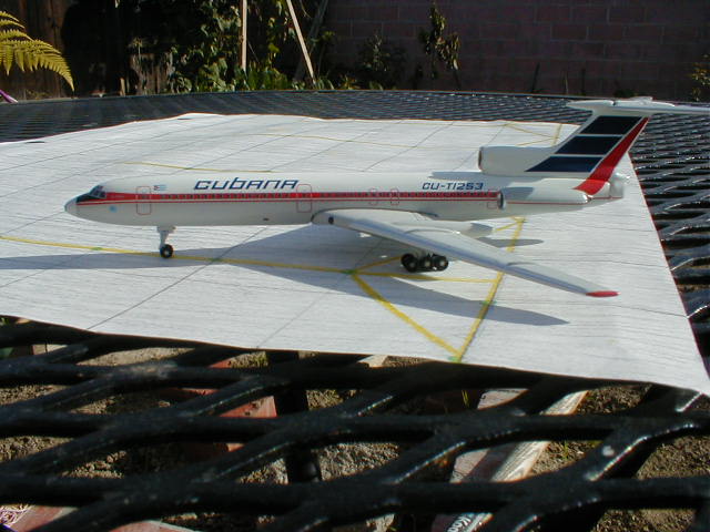 Aeroclassics Cubana Tu-154B-2
